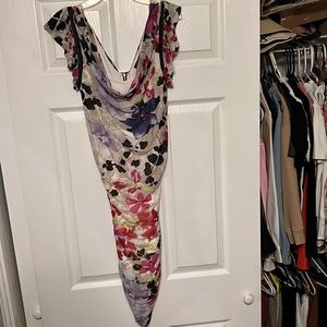 Floral midi dress from Bebe size XS